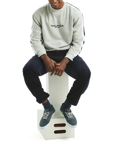 Nautica Men's Graphic Logo Crewneck Sweatshirt