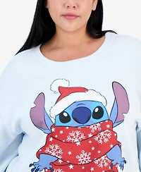 Disney Trendy Plus Stitch Holiday Crewneck Sweatshirt