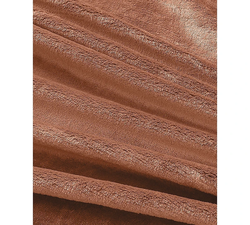 Chalet Decor Velvety Soft Plush Blanket, Twin