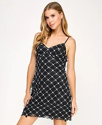 Seni & Cade Juniors' Strappy A-Line Short Dress