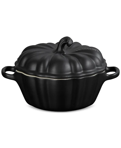 Le Creuset Stoneware Figural 12-Oz. Pumpkin Petite Cocotte