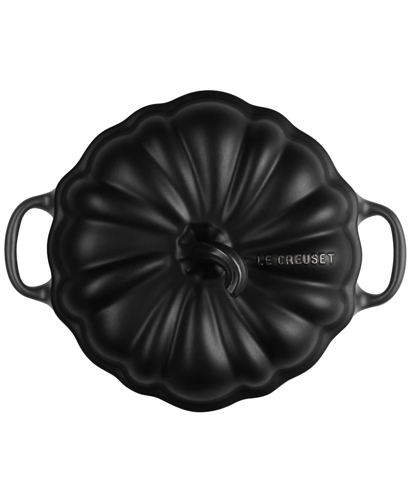 Le Creuset Stoneware Figural 12-Oz. Pumpkin Petite Cocotte