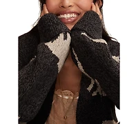 Lucky Brand Women's Horse V-Neck Cardigan