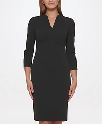 Calvin Klein Women's V-Neck Sheath Dress