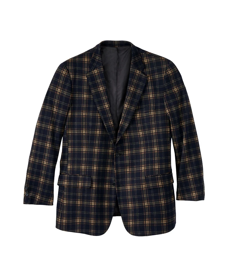 KingSize Men's Big & Tall Ponte Stretch Knit Blazer