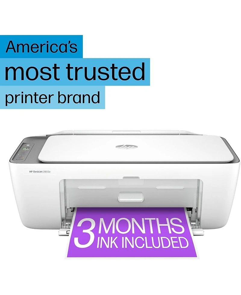 Hp DeskJet 2855e All-In-One Wireless Inkjet Printer