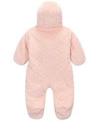 S Rothschild & Co Baby Girls Daisy Quilt Pram Snowsuit