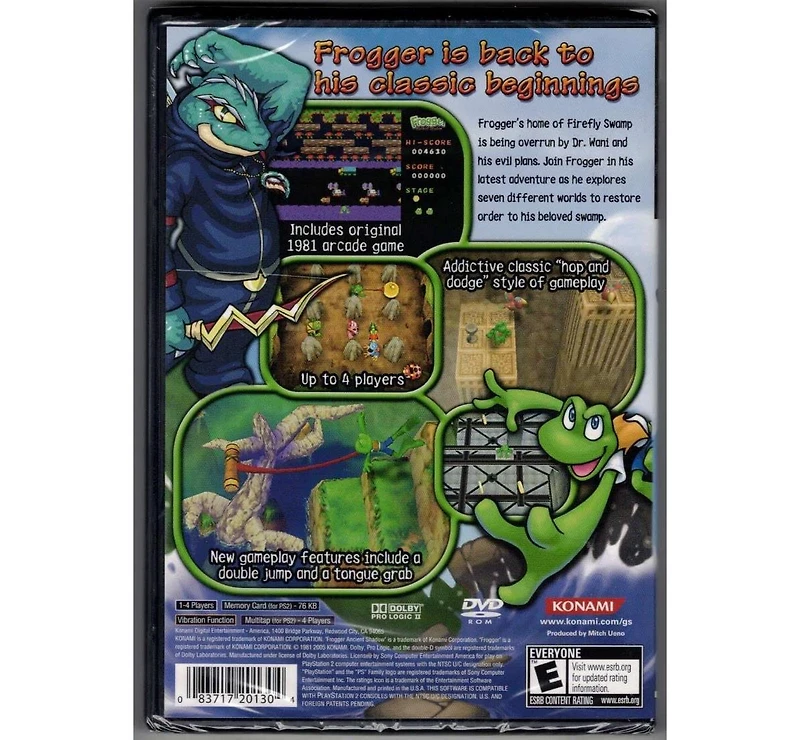 Konami Frogger Ancient Shadows