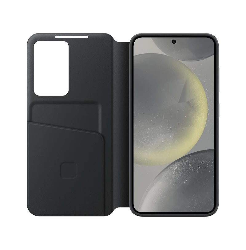 Samsung Smart View Wallet Case for Samsung Galaxy S24-Black