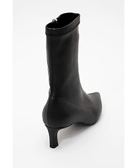 Prologue Shoes Lewin Pointed Toe Stiletto Boot