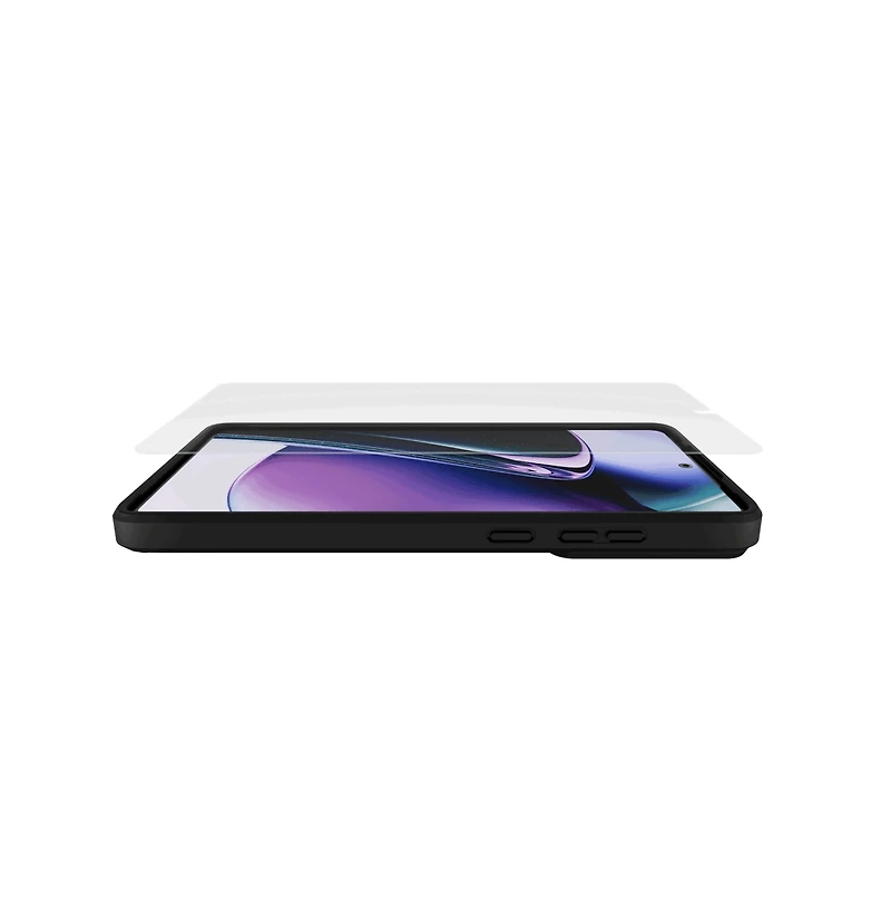 Case-Mate Protection Pack Tough Case and Glass Screen Protector for Motorola Moto G Stylus 5G (2024)-Clear