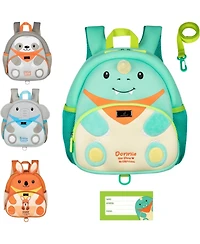 BabbleRoo Toddler Backpack for Boys and Girls Cooper the Cat with Leash
