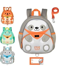 BabbleRoo Toddler Backpack for Boys and Girls Cooper the Cat with Leash