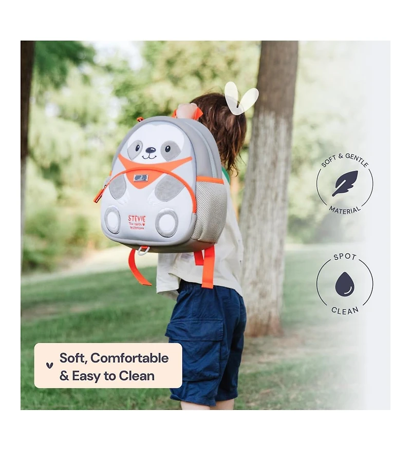 BabbleRoo Toddler Backpack for Boys and Girls Cooper the Cat with Leash