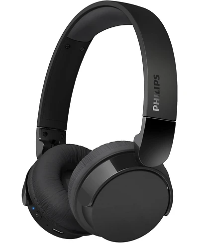 Philips H3209 Wireless Headphones,On-Ear Bluetooth Headphones, 25H Battery Life, Fast Charging, Bluetooth 503, Dark Black
