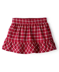 Carter's Toddler Girls Plaid Pattern Skirt