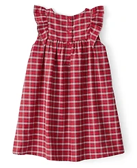 Carter's Toddler Girls Plaid Sleeveless Dress