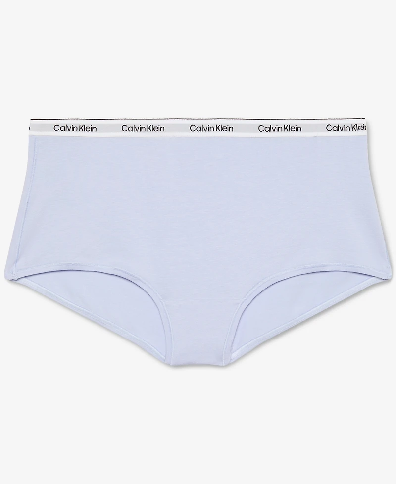 Calvin Klein Women's Modern Logo Boyshort Underwear QD5195