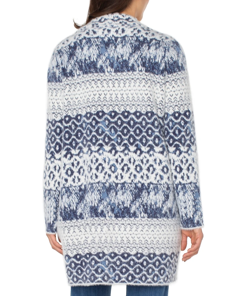 Liverpool Los Angeles Petite Open Front Coat Sweater