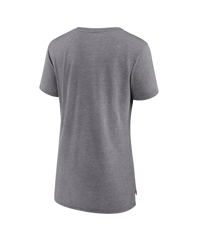 Fanatics Women's Heather Gray New Jersey Devils Special Edition 2.0 Modern T-Shirt