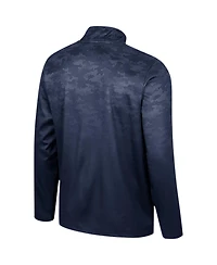Colosseum Men's Navy Auburn Tigers the Machine Half-Zip Jacket
