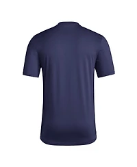 Adidas Men's Navy Georgia Tech Yellow Jackets Locker Practice Football Pre-Game T-Shirt