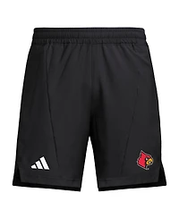 Adidas Men's Black Louisville Cardinals Program Woven Training Shorts