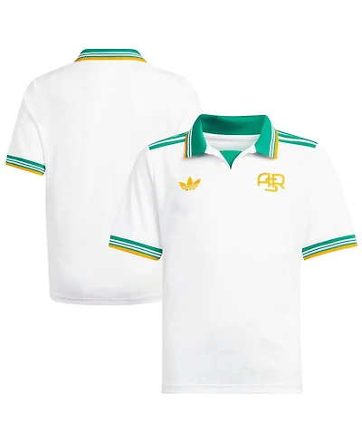 Adidas Big Boys and Girls White As Roma 2025/26 Third Replica Jersey