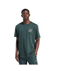 Adidas Men's Green Juventus Terrace Icons Collection Graphic T-Shirt