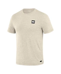 J. Palmer Men's White Michigan Wolverines Four Down T-Shirt