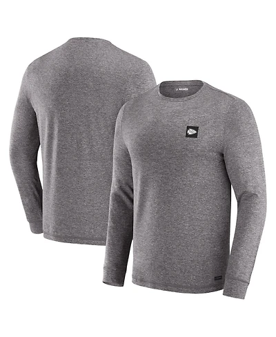 J. Palmer Men's Black Kansas City Chiefs Four Down Long Sleeve T-Shirt