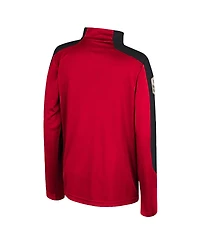 Colosseum Big Boys and Girls Red Utah Utes Oht Military Appreciation Cyclone Quarter-Zip Windshirt Jacket