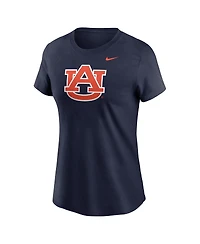 Nike Women's Navy Auburn Tigers Primary Logo T-Shirt