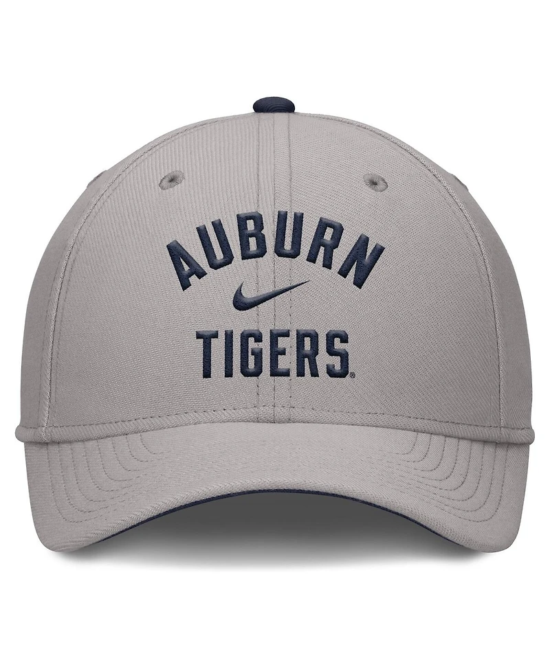 Nike Men's Gray Auburn Tigers Athletic Prep Rise Flex Hat