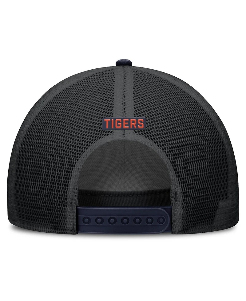 Nike Men's Navy Auburn Tigers Rise Primetime Trucker Adjustable Hat