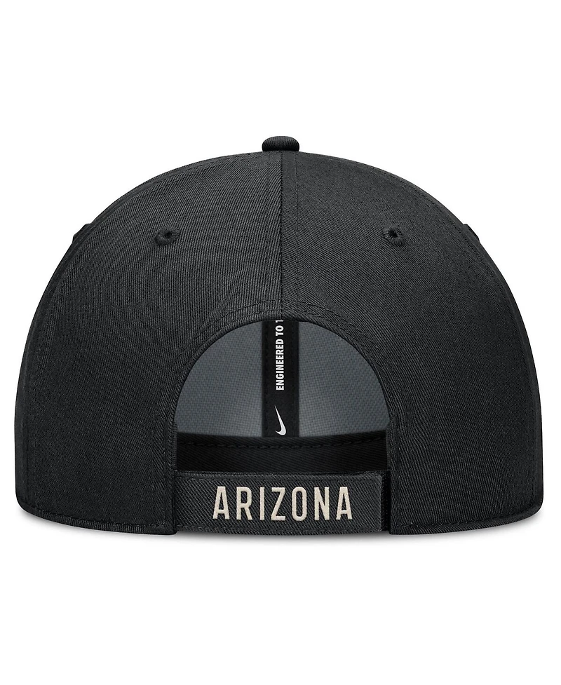 Nike Men's Black/Natural Arizona Diamondbacks Statement Club Performance Adjustable Hat