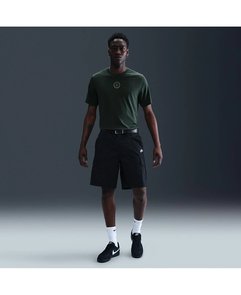 Nike Men's Green Chelsea Crest T-Shirt