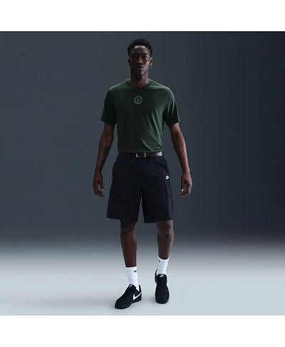 Nike Men's Green Chelsea Crest T-Shirt
