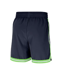 Nike Men's Navy Minnesota Timberwolves Authentic Practice Dna Woven Performance Shorts