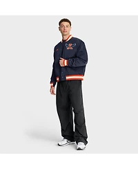 Nike Men's Navy Auburn Tigers Legacy Full-Snap Bomber Jacket
