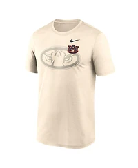 Nike Men's Natural Auburn Tigers Campus Shadow Legend Dri-fit T-Shirt