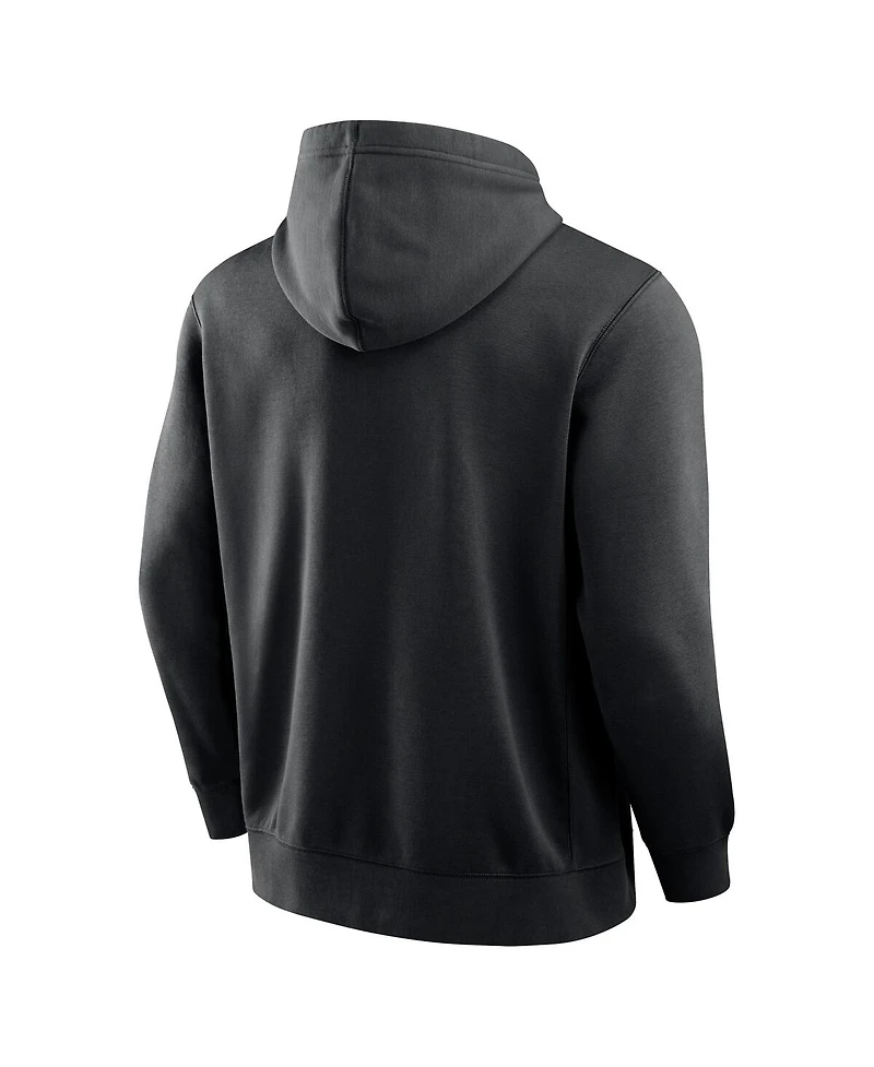 Fanatics Men's Black Pittsburgh Steelers New Horizons Heritage Pullover Hoodie