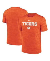 Nike Men's Orange Clemson Tigers 2025 Sideline Velocity Performance T-Shirt