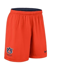 Nike Men's Navy/Orange 2-Piece Auburn Tigers 2025 Sideline Reversible Dri-fit Shorts