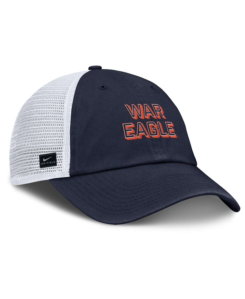 Nike Men's Navy Auburn Tigers 2025 Gameday On-Field Club Adjustable Trucker Hat