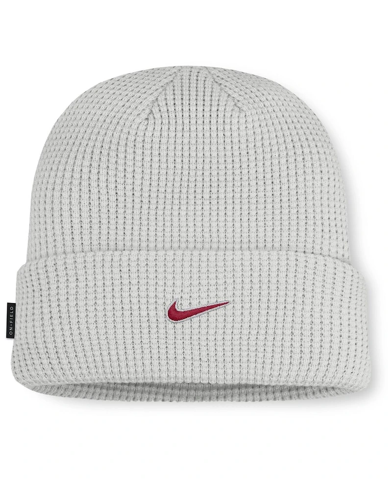 Nike Men's Gray Stanford Cardinal 2025 On-Field Utility Cuffed Knit Hat