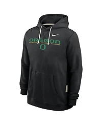 Nike Men's Oregon Ducks 2025 Sideline Standard Issue Dri-fit Hoodie