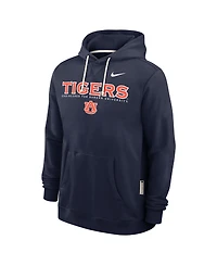 Nike Men's Navy Auburn Tigers 2025 Sideline Standard Issue Dri-fit Hoodie