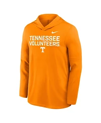 Nike Men's Tennessee Orange Volunteers 2025 Sideline Performance Long Sleeve Hoodie T-Shirt