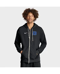 Nike Men's Black Duke Blue Devils 2025 Sideline Standard Issue Dri-fit Full-Zip Hoodie